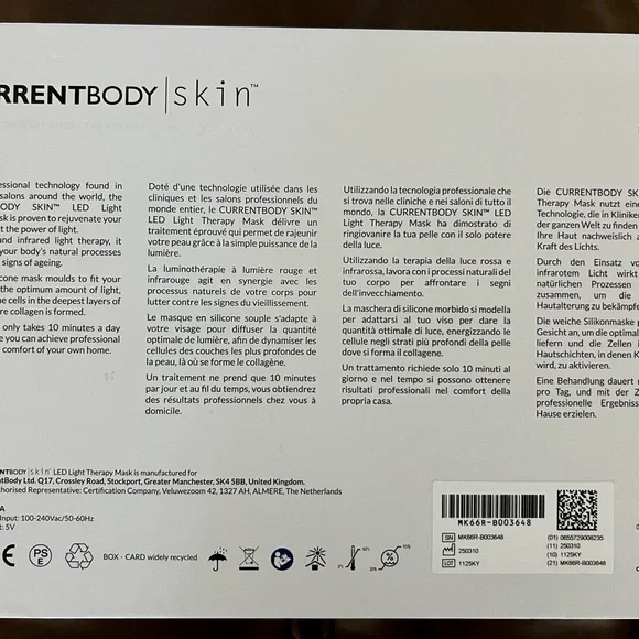 Currentbody Skin LED Red Light Therapy Mask - Picture 8 of 11